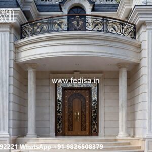 Classic Outdoor Patio Villa House Design With Price No-7594