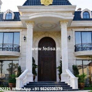 Classic Villa Front Elevation Design Small Bungalow Plans No-7602