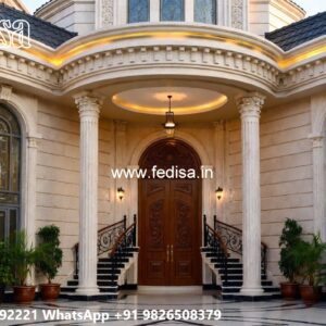 Traditional Home Facade 1 Bhk Plan In 400 Sq Ft No-7620