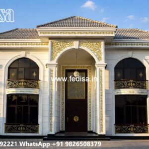 Classic House Design With Garden Building A 4 Bedroom House No-7648