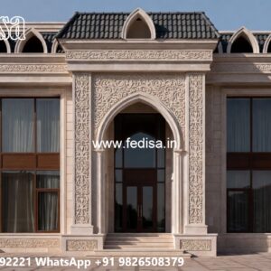 Classic Home Style Flat Roof Bungalow Designs No-7650