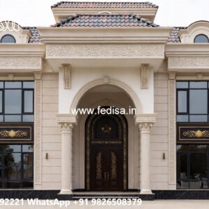 Classic Front Elevation 200 Sq Ft House Plans Indian Style No-7660