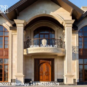 Front Yard Classic Home 900 Sq Feet House Plan No-7675