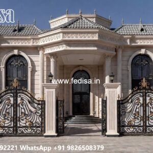 Traditional Villa Architecture 15000 Square Feet House No-7689