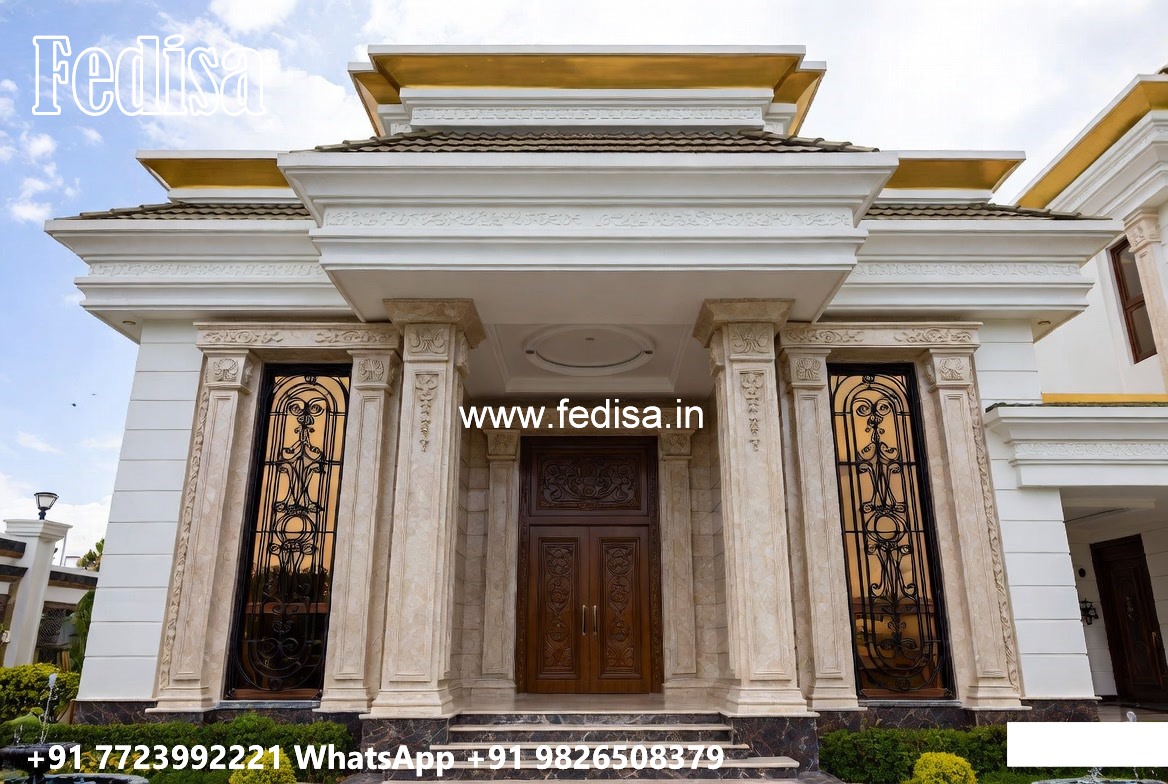 European Style Villa 28 By 28 House Plans No-7690