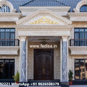 Vintage Villa Style 2d Home Design No-7693