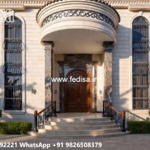 Heritage Style Villa Exterior Budget Home Plans No-7700