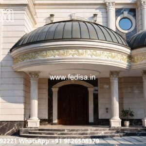 Classic Villa Garden Design Small Village House Design No-7711