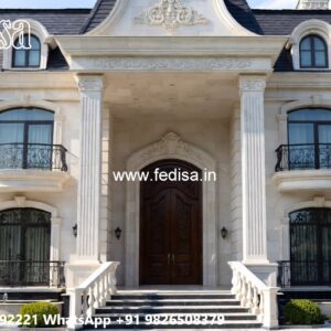 House With Columns Exterior Wood House Design Plans No-7746