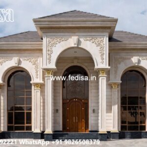Front Yard Classic Home 700 Square Feet House Plan 3d No-7797