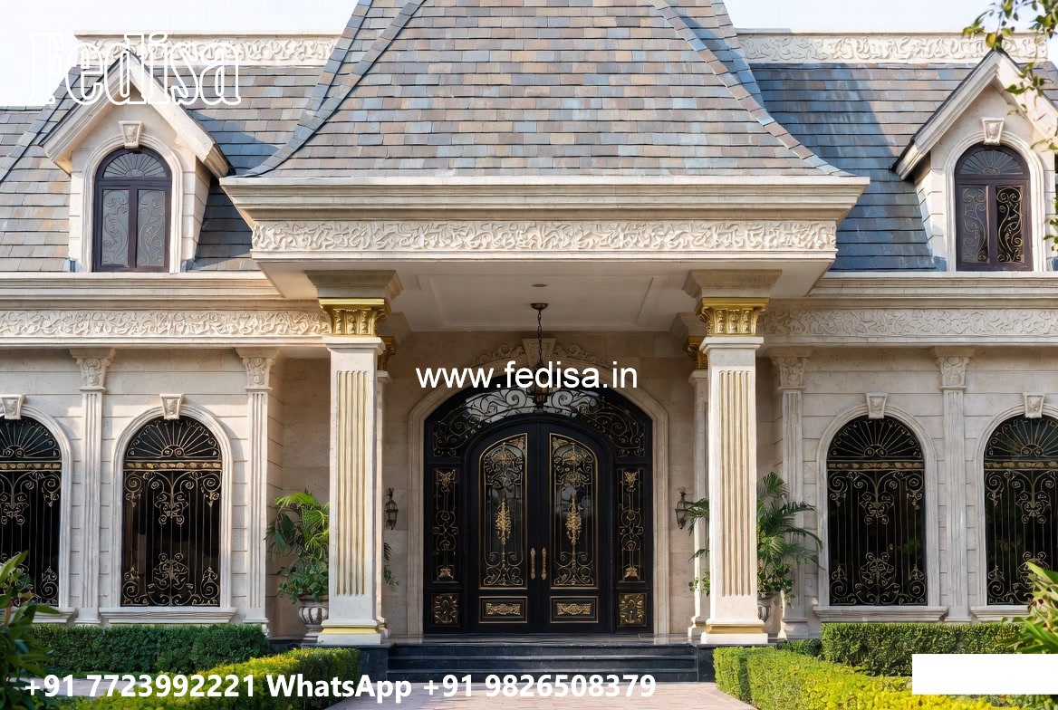 Patio Design Traditional Home 2500 Square Feet House Design No-7799