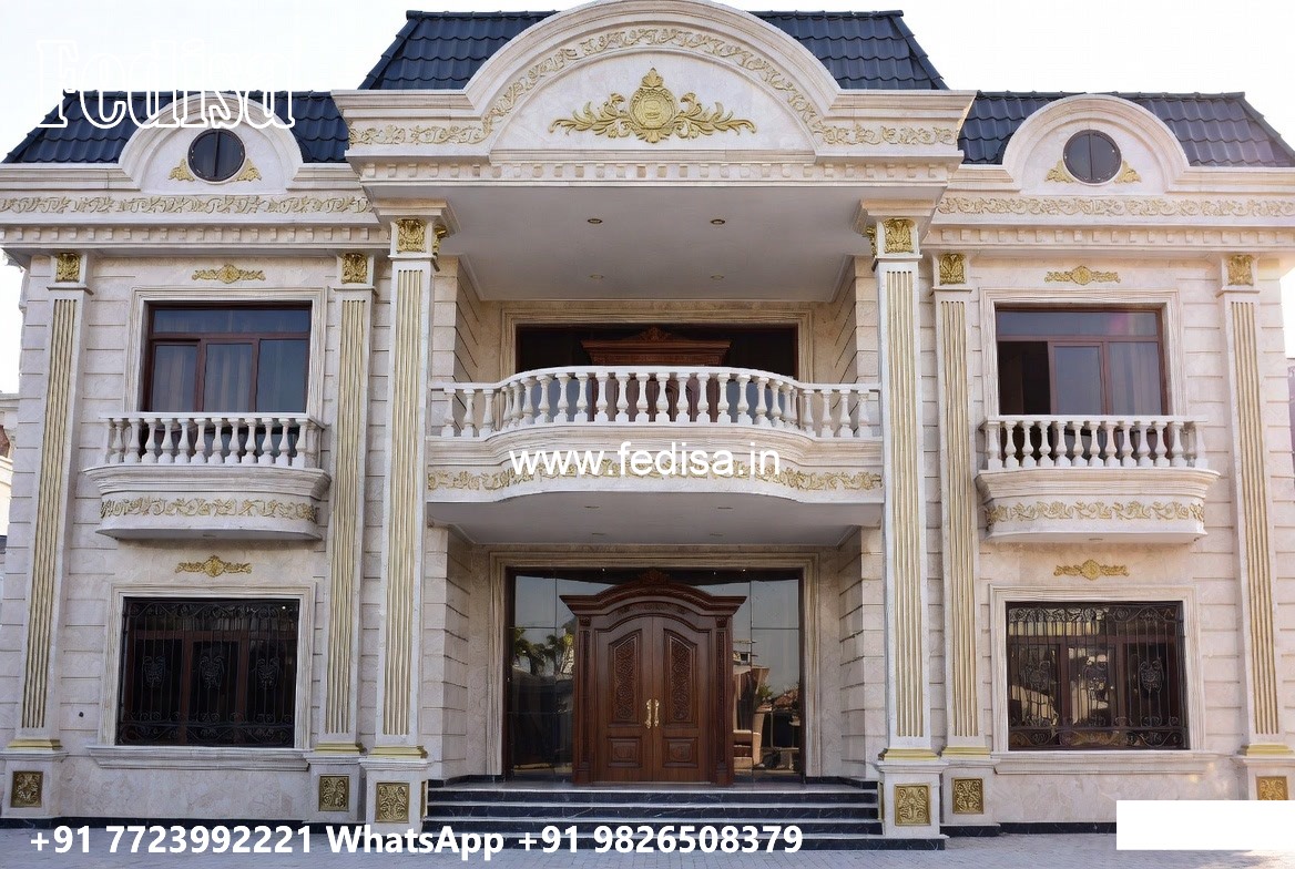 Royal Villa Design Small House Plans With Rooftop Terrace No-7816