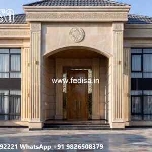 Symmetrical House Design 500 Gaj House Design No-7867