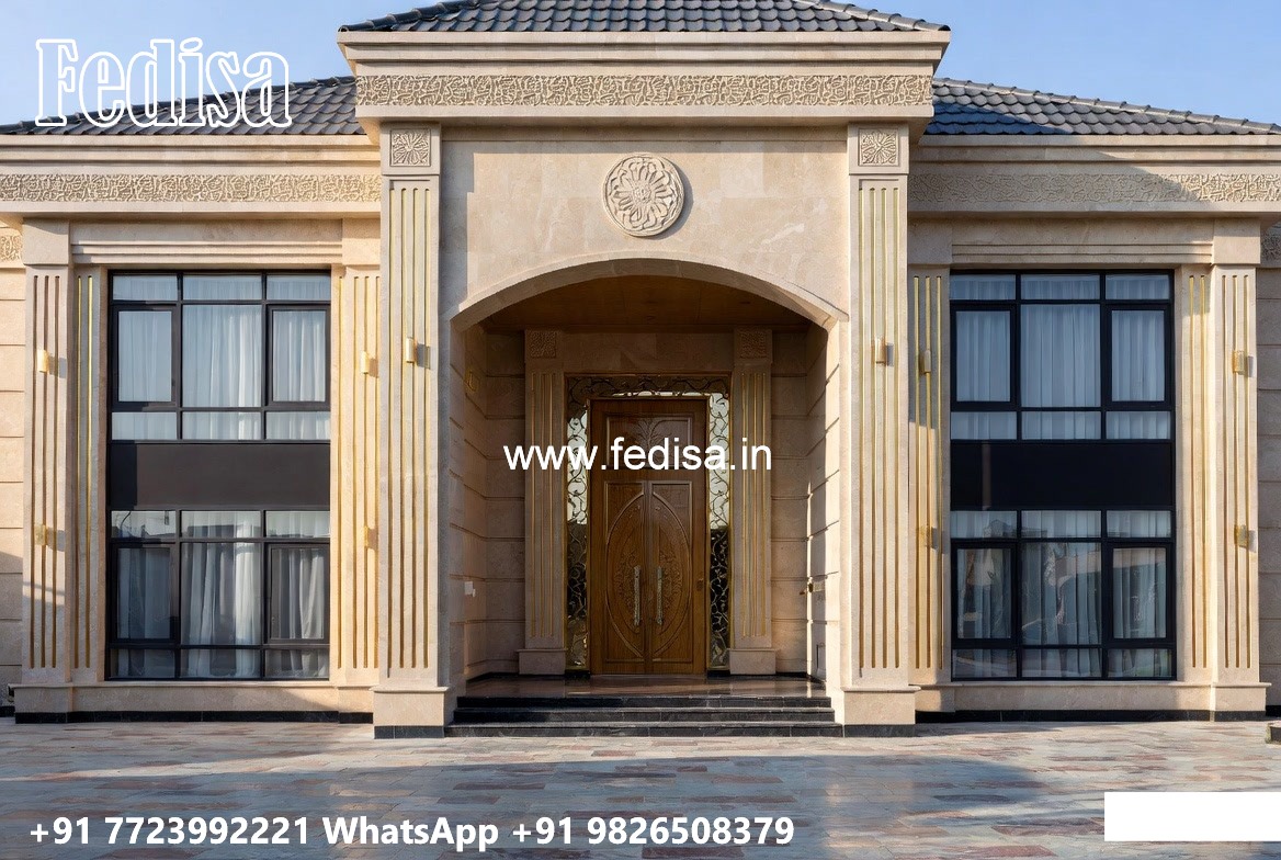 Symmetrical House Design 500 Gaj House Design No-7867