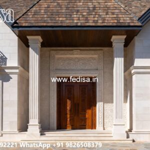 Classic House Design With Garden Narrow Lot Floor Plans No-7892