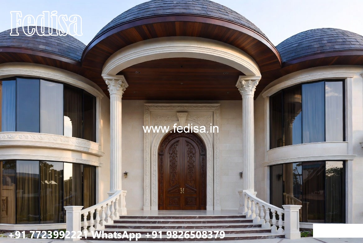 Brick Classic Home 4 Bhk Bungalow Plan No-7907