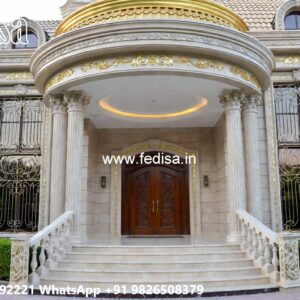 Front Yard Classic Home 18 Feet By 30 Feet House Design No-7919