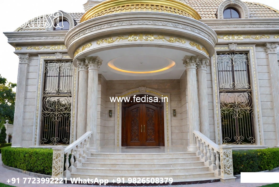 Front Yard Classic Home 18 Feet By 30 Feet House Design No-7919
