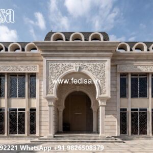 Classic Villa Exterior 1500 Sq Ft House Plans 3 Bedrooms No-7939