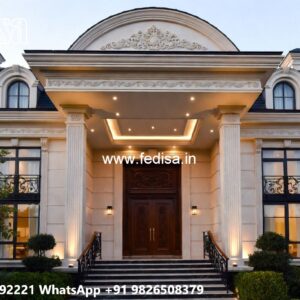 Grand Entrance Villa Design 2d Plan Drawing No-7941