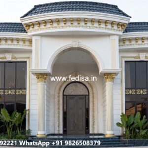 Villa With Columns Design Small One Story House Plans No-7942