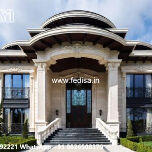 Classic Villa Front Elevation Design Free House Plans And Designs No-7968
