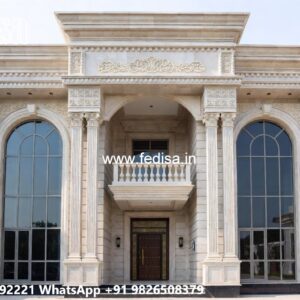 Classic House Exterior 1500 Square Feet House Plans India No-7985