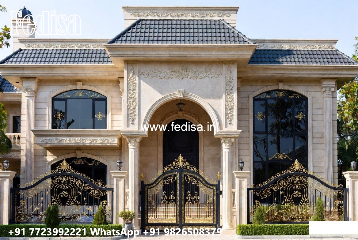 Luxury Classic Living Room Mediterranean Style House Plans No-7996