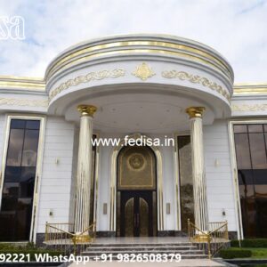 Columns House Design Apartment Style House No-8028