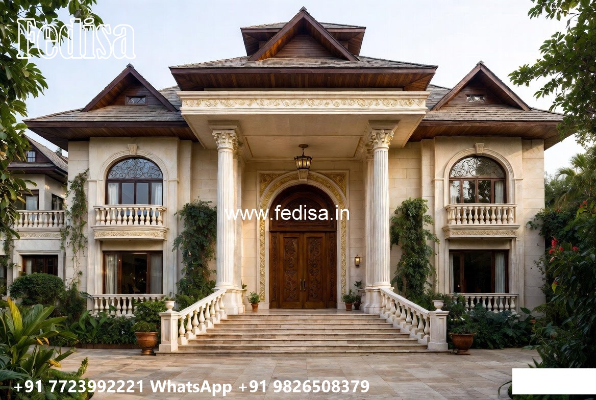 Classic Home Front Elevation Design Cottage Building Plans No-8048