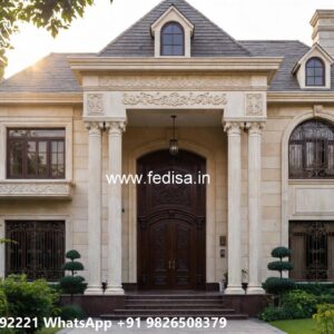 Elegant Classic Home Exterior Ideas House Design No-8052