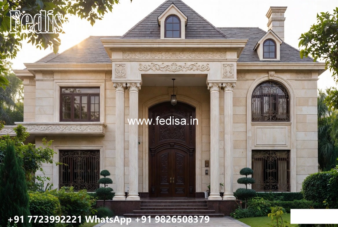 Elegant Classic Home Exterior Ideas House Design No-8052