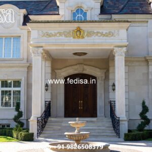 Traditional Villa Architecture Small House Design No-8055