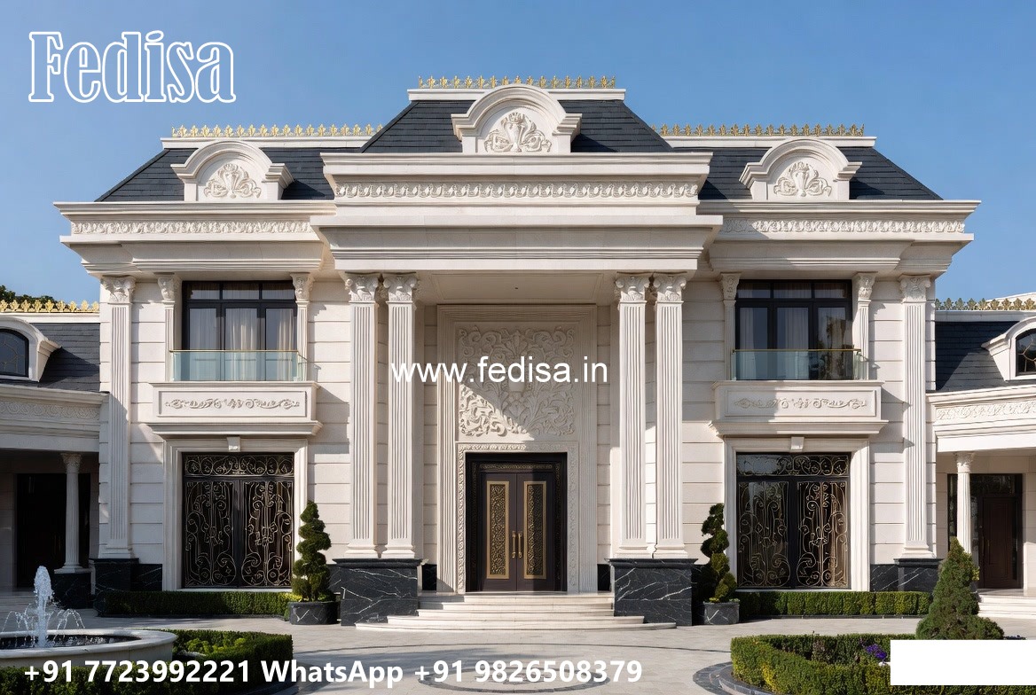 European Style Villa Modern House Design No-8056