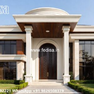 Classic Home Exterior Design Floor Plans No-8057