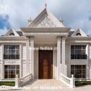 Symmetrical Villa Architecture New House Design No-8067
