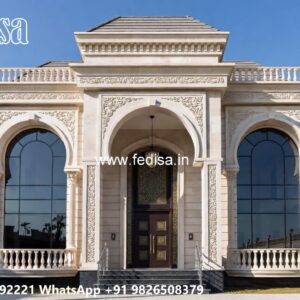 Classic Villa Garden Design Bungalow House Design No-8077
