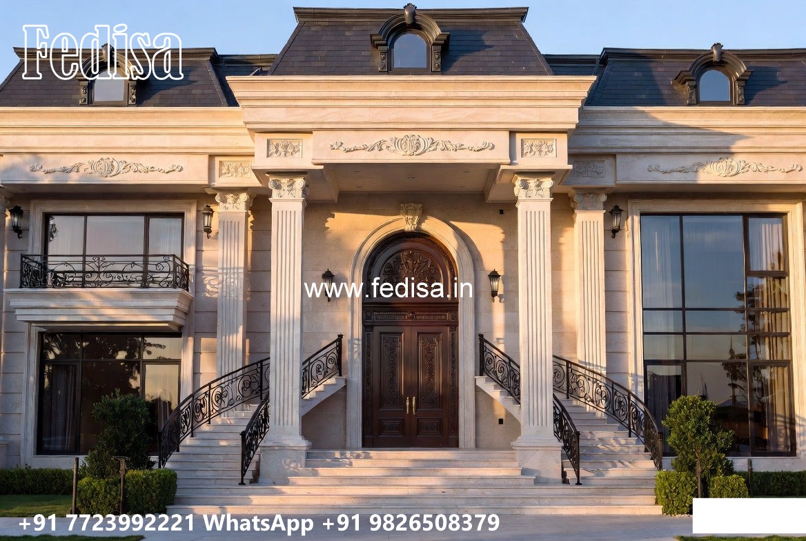 Patio Design Classic House 2 Floor House Design No-8127