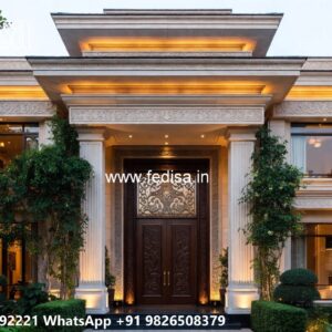 Classic Home Front Elevation Design Mini House Design No-8170