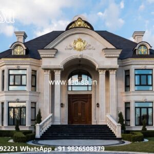 Classic Home Design With Garden 3 Bedroom House Plans With Photos No-8173