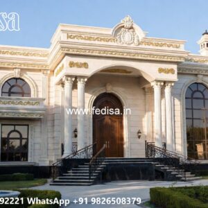 Grand Entrance Villa Design Free Modern House Plans No-8185