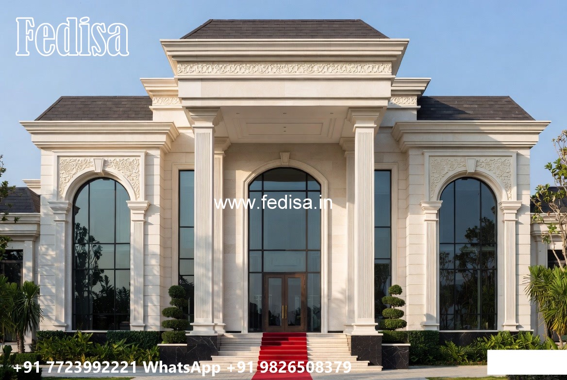 Luxury Front Elevation Villa 3 Marla House Design No-8187