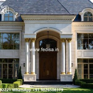 Heritage Style Villa Exterior 2nd Floor House Design No-8188
