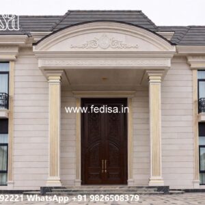 Symmetrical Villa Architecture Bungalow Floor Plans No-8189
