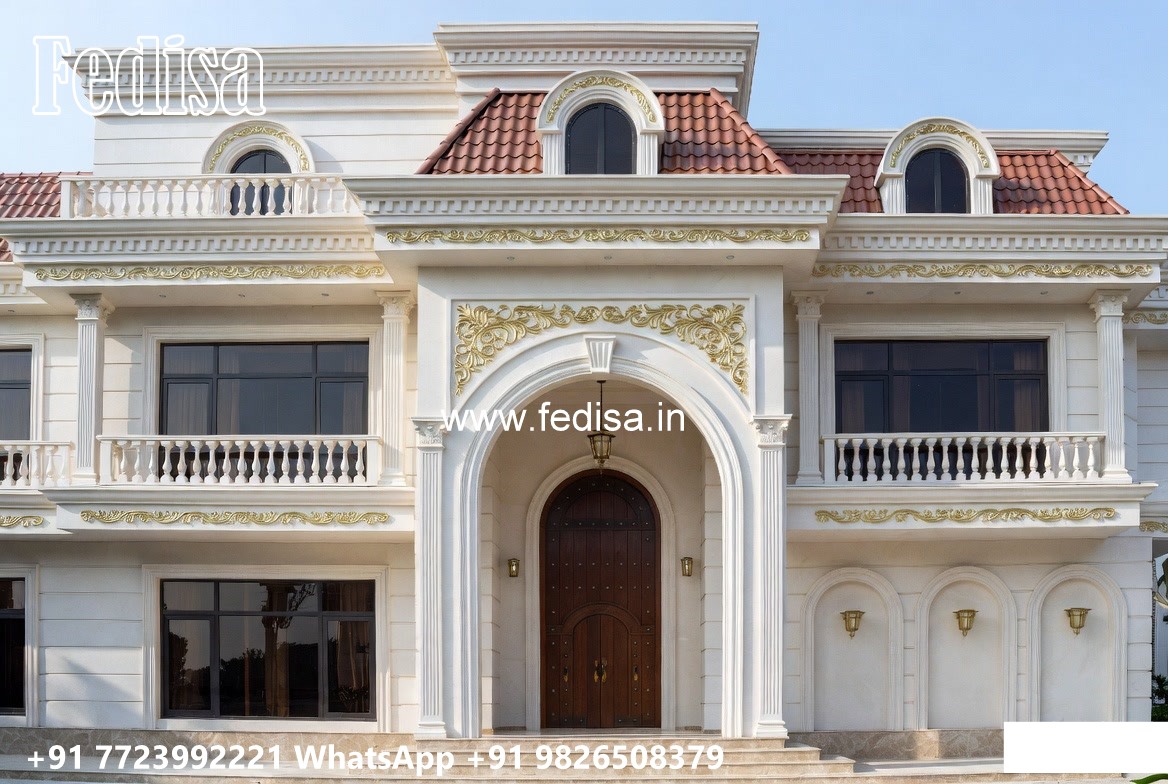Classic Villa Interior Big House Design No-8191