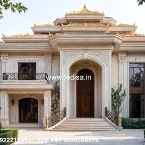 Classic Front Elevation 6 Bedroom House Plans No-8232