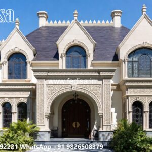 House With Columns Exterior Free 3 Bedroom House Plans No-8234