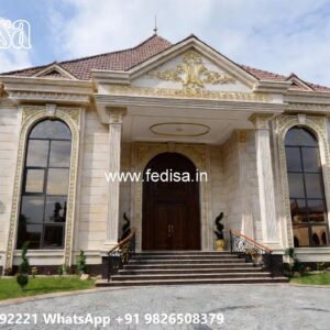 Heritage Home Style 3bhk House Design No-8266