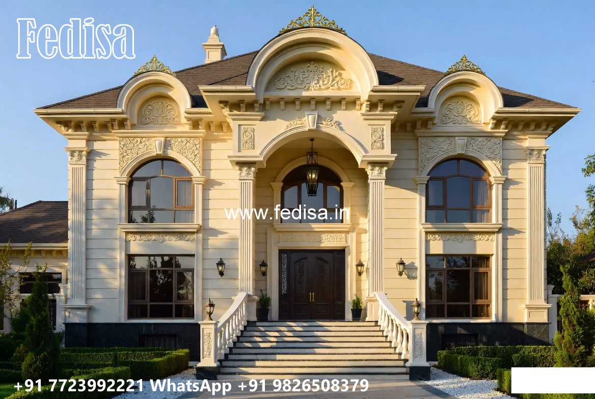 Marble Flooring Villa Design 3 Bedroom Flat Plan View No-8319
