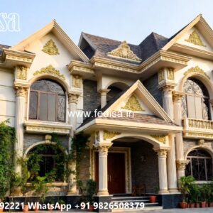 Luxury Villa Landscaping 800 Sq Ft House No-8322